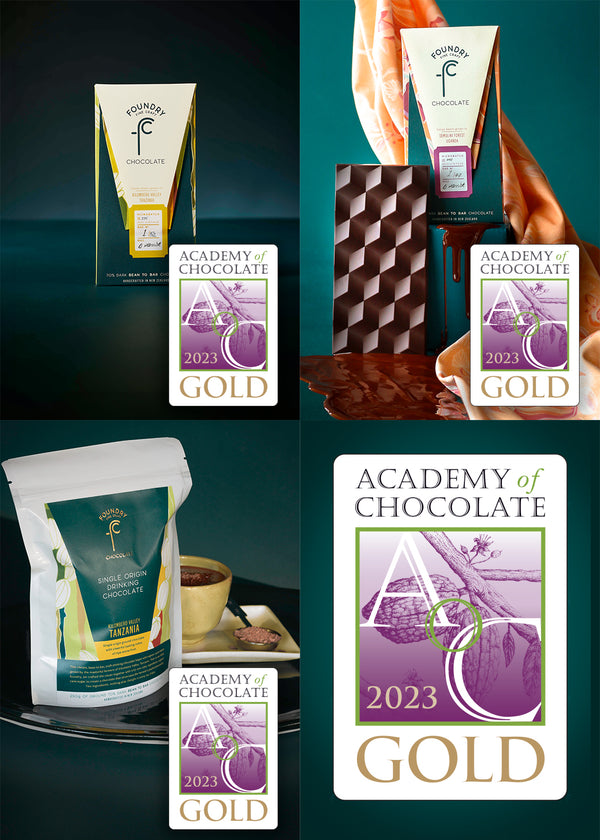 Academy of Chocolate - Gold winners 2023