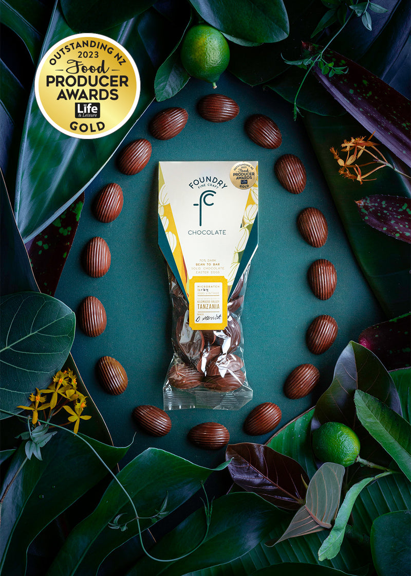 Mini Chocolate Eggs - Kilombero Valley, Tanzania 70%