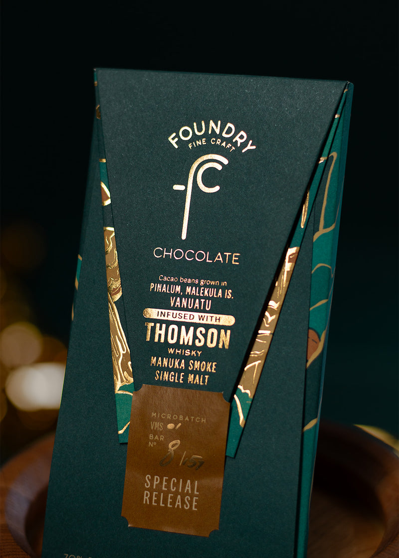 Foundry Vanuatu x Thomson Manuka Smoke Whisky 70% - 2023's release